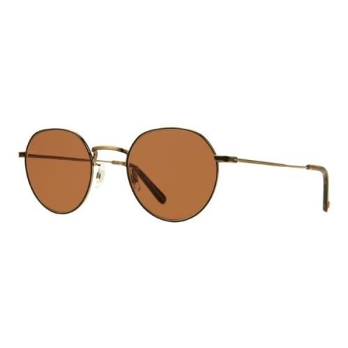 ROBSON SUN Sunglasses in Brushed Gold Tortoise
