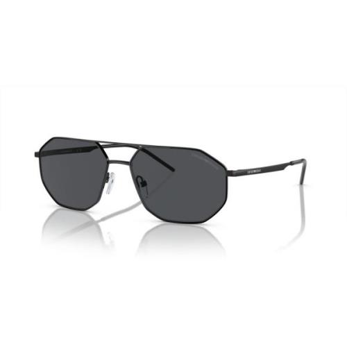 Matte Black/Grey Sunglasses EA 2148