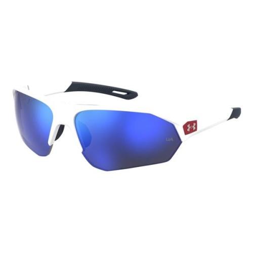 Matte White/Blue Multilayer Sunglasses
