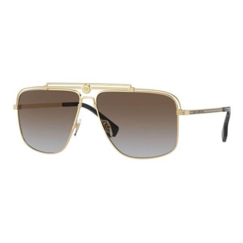 Gold/Brown Shaded Sunglasses