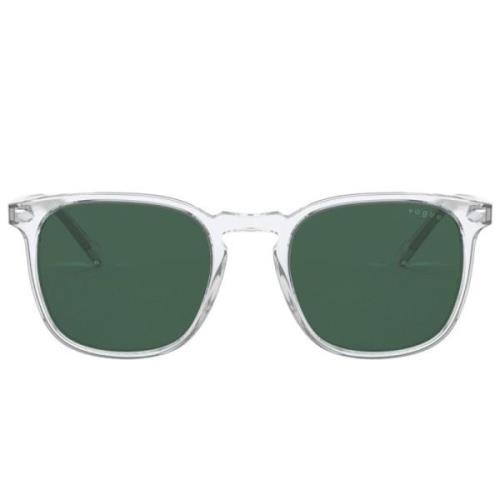 Crystal/Green Sunglasses