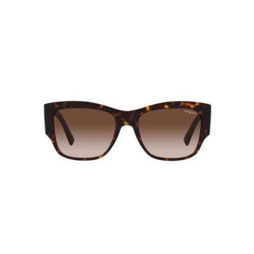 Havana/Burgundy Shaded Sunglasses