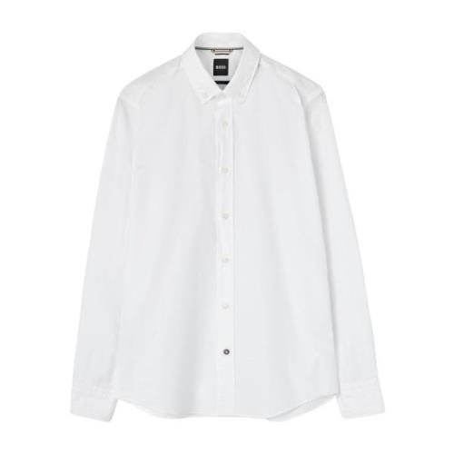 Hvid Button-Up Skjorte