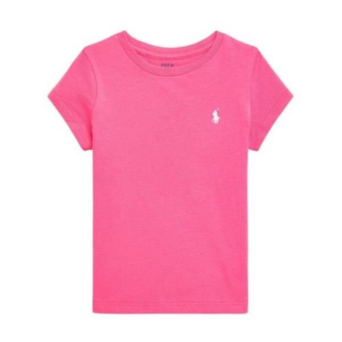 Stilfuld Rosa Hest T-Shirt til Piger