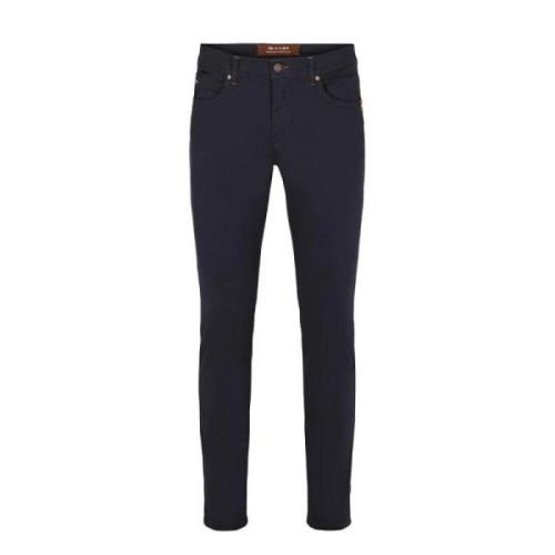 Suede Touch Slim-Fit Jeans