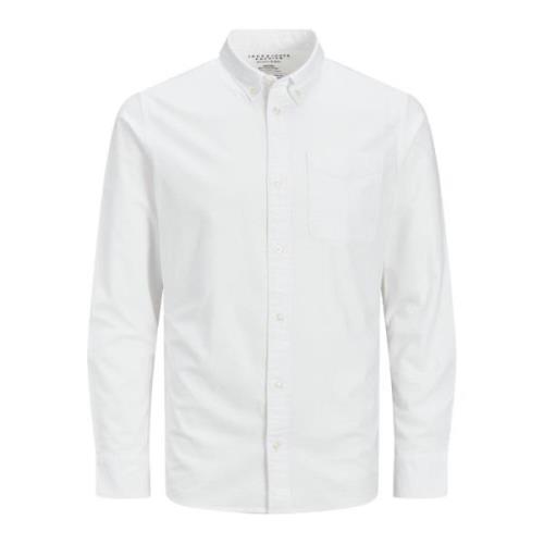 Slimfit Oxford Button-Down Skjorte