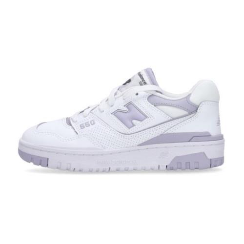 Hvid/Lavendel Lav Sneaker 550 Streetwear