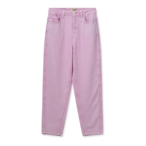 Mos Mosh Mmbasya Acid Jeans Bukser 161540 Begonia Pink