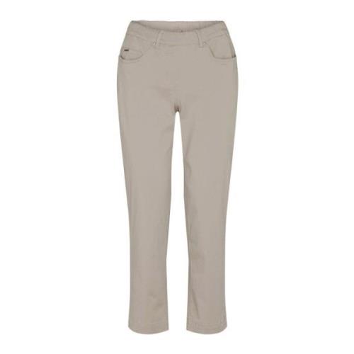 Laurie Hannah Regular Crop Trousers Regular 28362 25102 Grey Sand