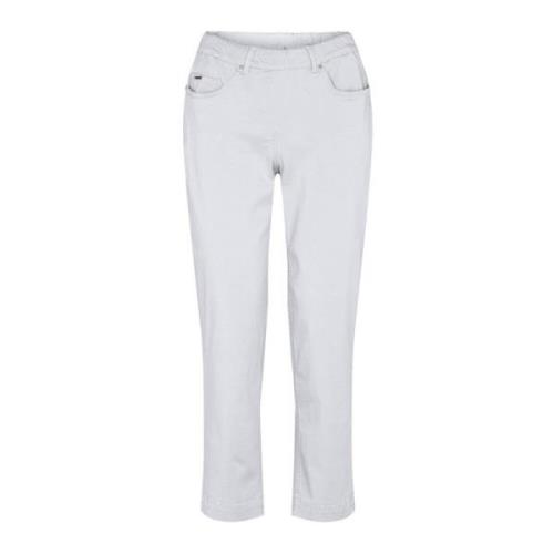 Laurie Hannah Regular Crop Trousers Regular 28362 10122 White