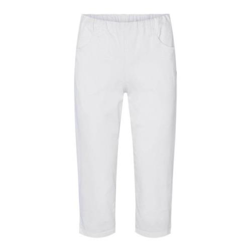 Laurie Kelly Regular Capri Sl Trousers Regular 100786 10000 White