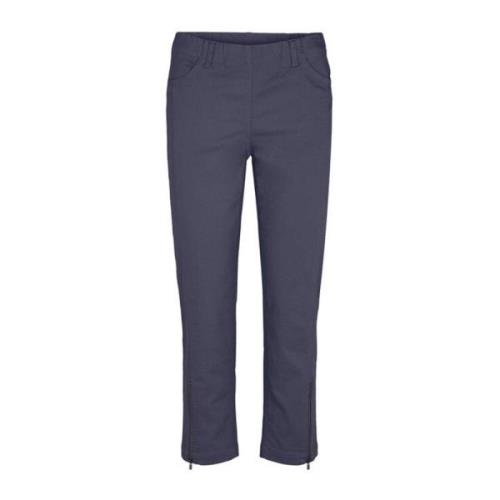 Laurie Piper Regular Crop Trousers Regular 100769 47000 Nordic Blue