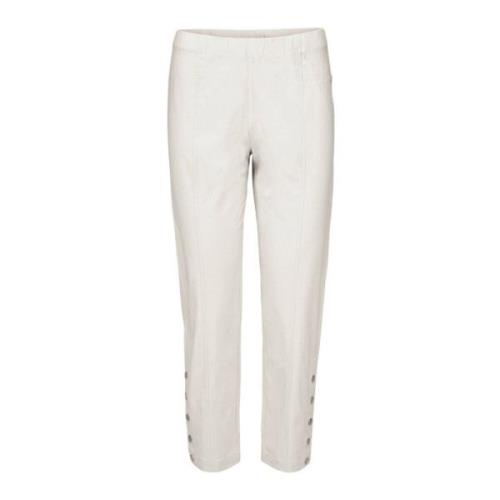 Laurie Polly Regular Crop Trousers Regular 29864 25137 Grey Sand