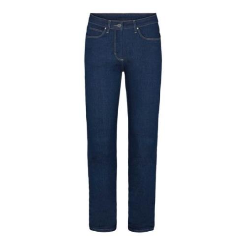 Laurie Amelia Straight Ml Trousers Straight 100747 49501 Dark Blue Den...