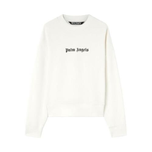 Logo Print Sweatshirt med Crew Neck