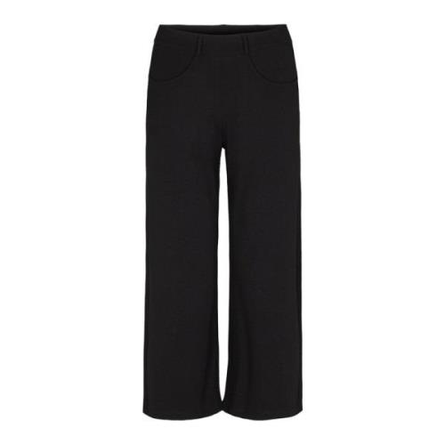 Laurie Donna Loose Crop Trousers Loose 28364 99104 Black