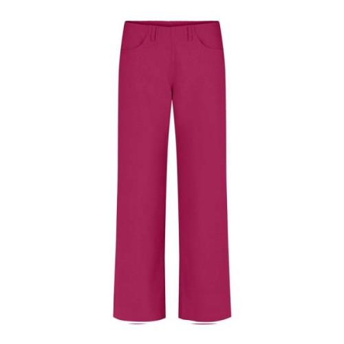 Laurie Donna Loose Sl Trousers Loose 100953 31100 Ruby