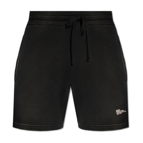 P-STELT-N1 shorts med logo