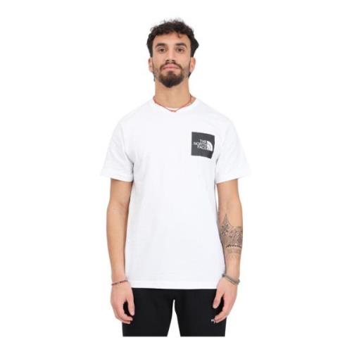 Hvid Fin Crew Neck T-shirt