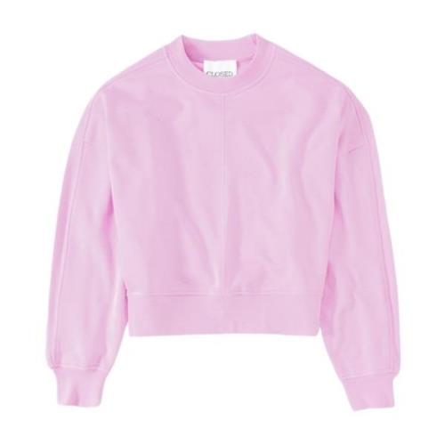 Short sweatshirt Pink