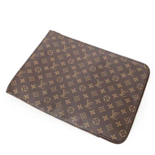 Pre-owned Canvas louis-vuitton-tasker