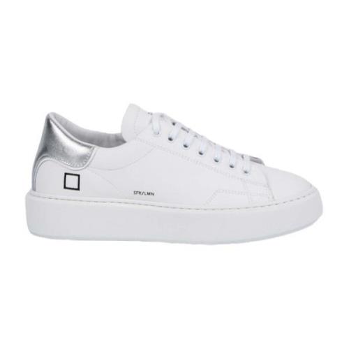 Hvide og Sølv Sfera Sneakers