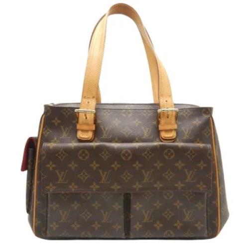 Pre-owned Canvas louis-vuitton-tasker