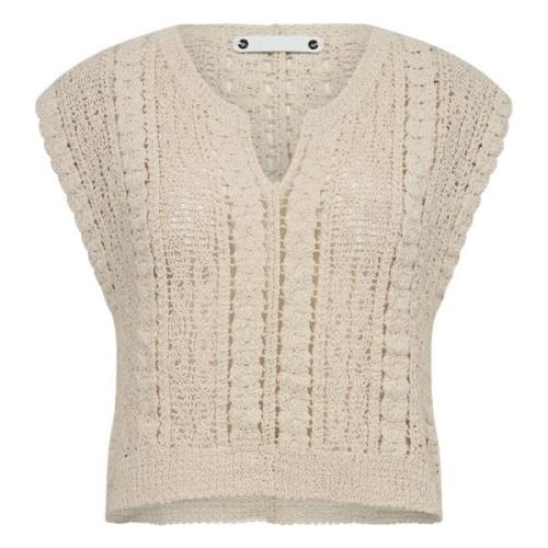 CormaCC Croche Knit Vest