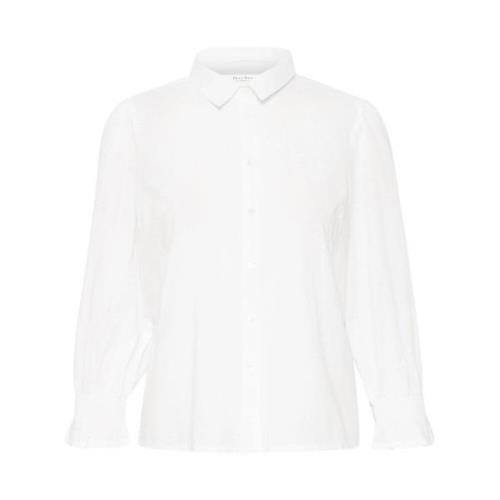NevinPW SH - Skjorte - Bright White - Part Two