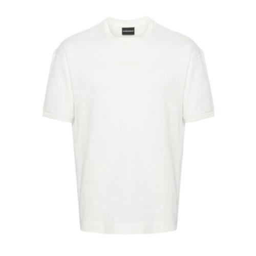 Herre Jersey Bomuld Hvid T-Shirt