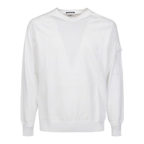 Hvid Metropolis Stretch Lomme Sweater