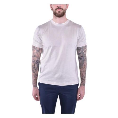 Luksuriøs Giza Cotton Crewneck T-Shirt Beige