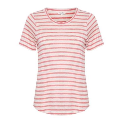 Part Two Nemiaspw T-Shirts Porcelain Rose Stripe