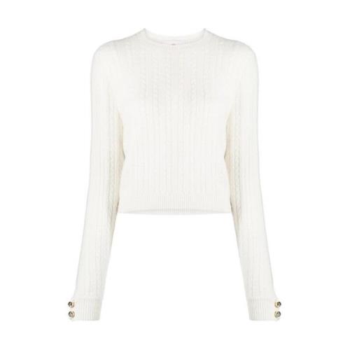 Hvid Off Sweater til Kvinder AW23