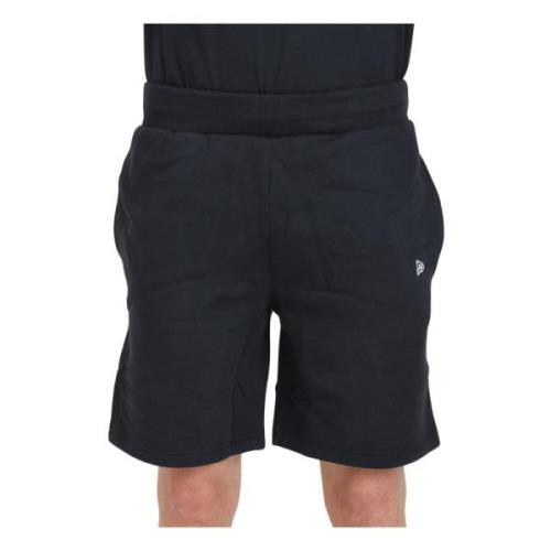 Sort Essentials Elastisk Talje Shorts
