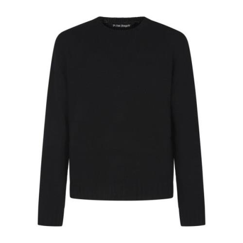 Sort Curved Logo Sweater