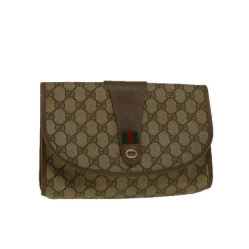 Pre-owned Canvas gucci-tasker