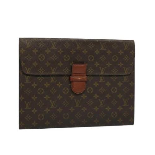 Pre-owned Canvas louis-vuitton-tasker