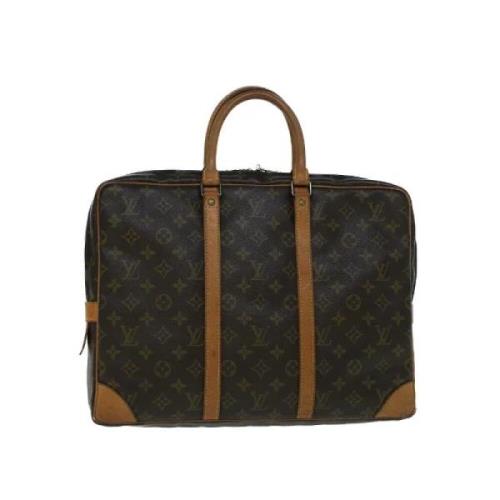 Pre-owned Canvas louis-vuitton-tasker