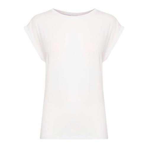 Adeliasz T-Shirt Top i Bright White