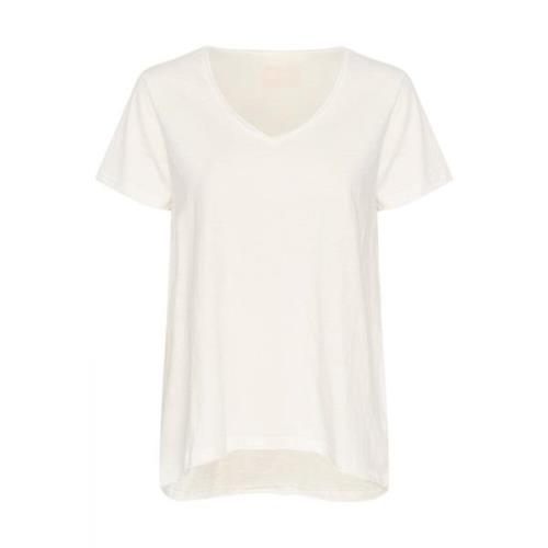 Cream Crsina T-Shirt Toppe T-Shirts 10612207 Snow White