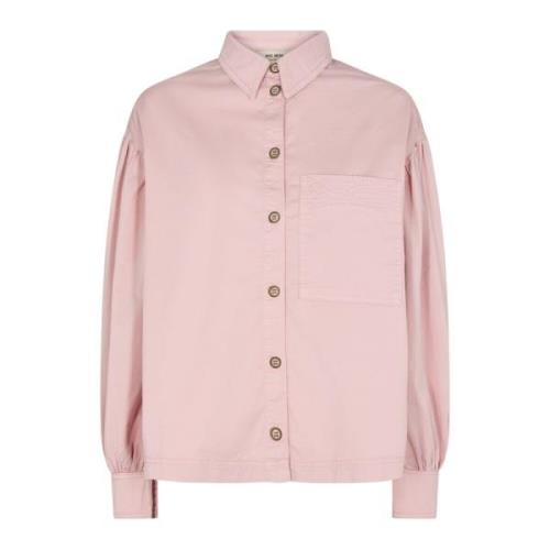 Loose-fitting Leila Lori Shirt Sølv Pink