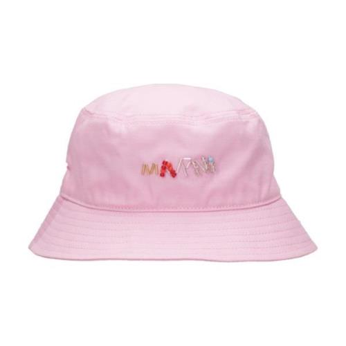 Børn Pink Bomuld Logo Hat