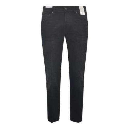 Sort Slim-Cut Low-Rise Jeans