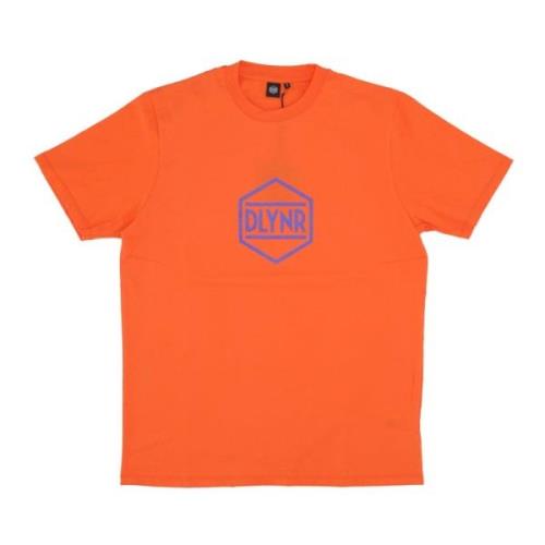 Klassisk Logo Tee Orange Streetwear