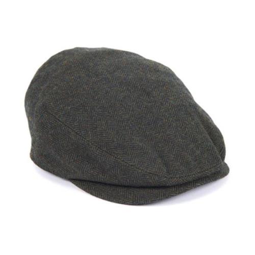 Traditionel uldblanding Flat Cap