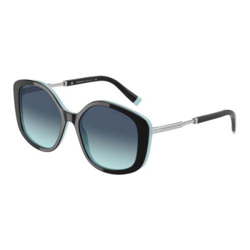 Black/Blue Shaded Sunglasses