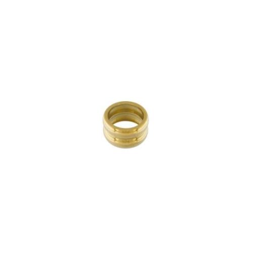Courage Waterproof Double Statement Ring 18K Gold Plating
