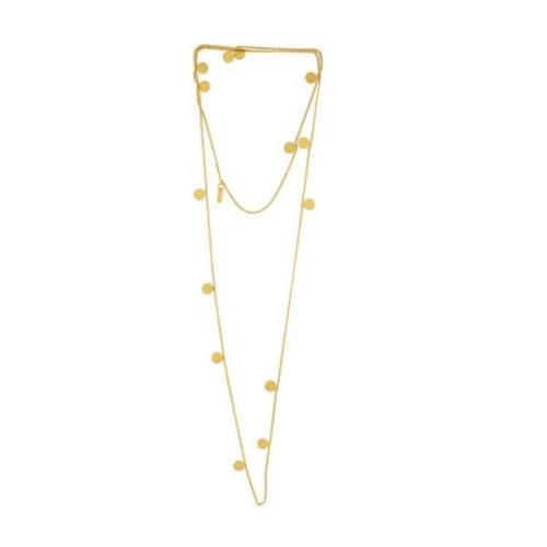 Theia Mini Multi Dot Necklace Gold Plating