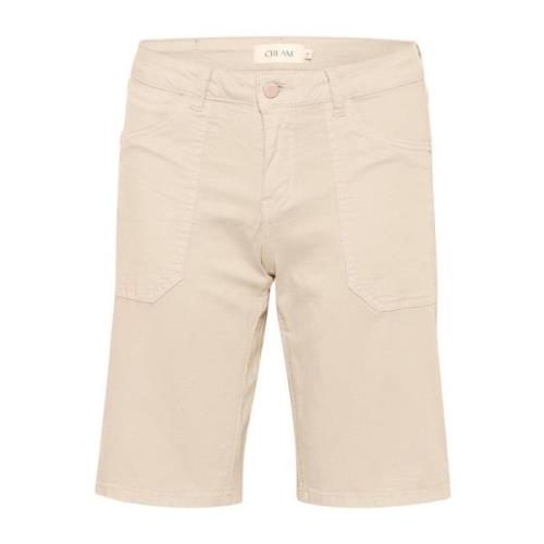 Twill Shorts Coco Fit Oatmeal